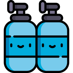 Oxygen tanks icon