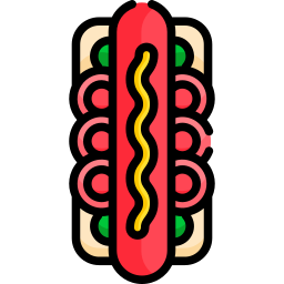 hotdog icoon