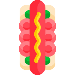 hot-dog Icône