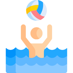 Water volleyball icon