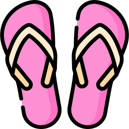 Flip flops icon