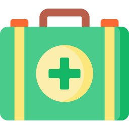 First aid kit icon