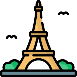 Eiffel tower icon