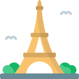 Eiffel tower icon