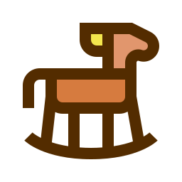 Rocking horse icon