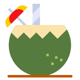 Coconut water icon