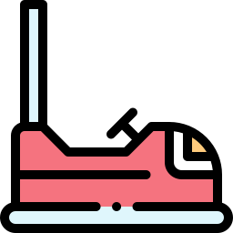 Bumper car icon