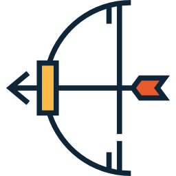 tir à l'arc Icône