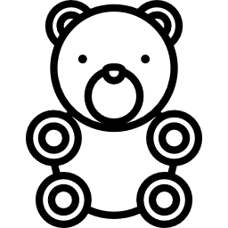 urso teddy Ícone