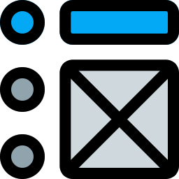 wireframe icona