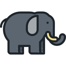 elefante icona