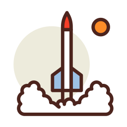 raketenstart icon