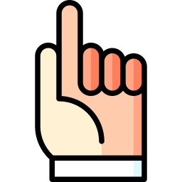 Raise hand icon