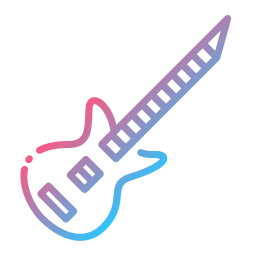 Electric guitar icon