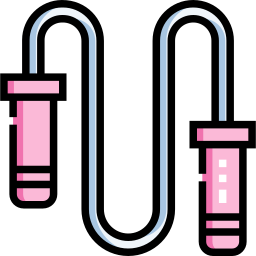 Jumping rope icon