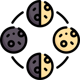 Moon phase icon