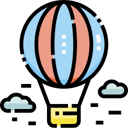 heißluftballon icon