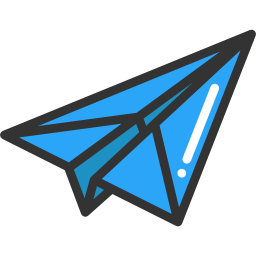 Paper plane icon