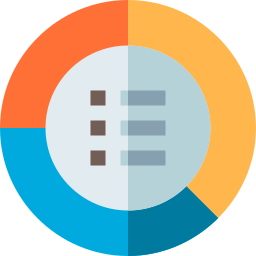 diagramme circulaire Icône