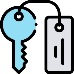 Hotel key icon