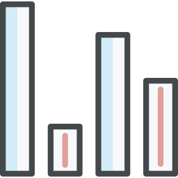 Bar graph icon