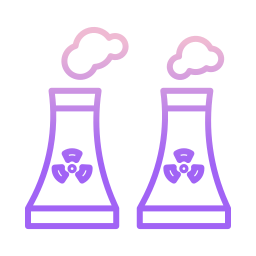 plante nucléaire Icône