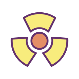 Nuclear energy icon