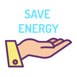 Save energy icon