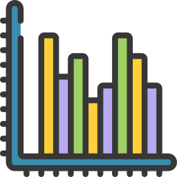 grafico a barre icona