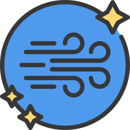 Eolic energy icon