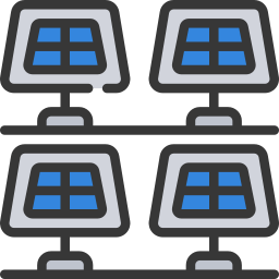 Solar panel icon