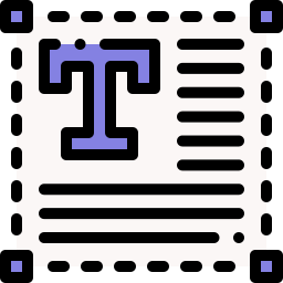 text icon