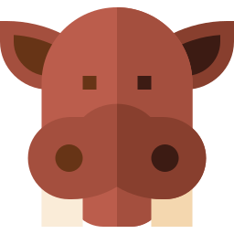 Hippopotamus icon