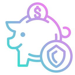 Piggy bank icon