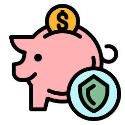 Piggy bank icon