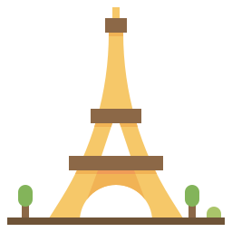 Eiffel tower icon