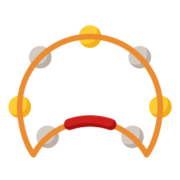 tambourin Icône