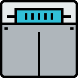 Weighing scale icon