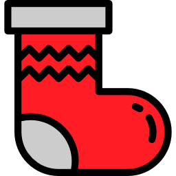 Christmas sock icon