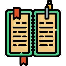 caderno Ícone