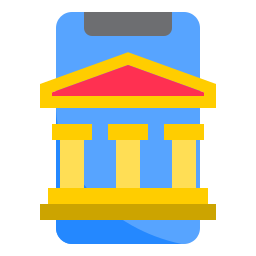 Mobile banking icon