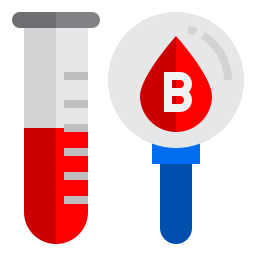 Blood test icon