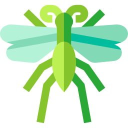 Winged insect icon