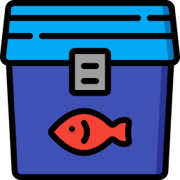 Portable fridge icon