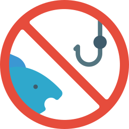 No fishing icon