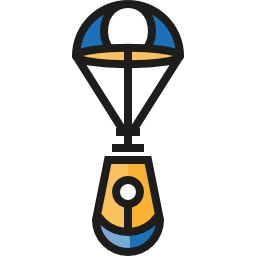 Space capsule icon