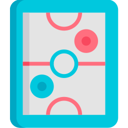 Air hockey icon