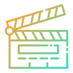 Clapperboard icon