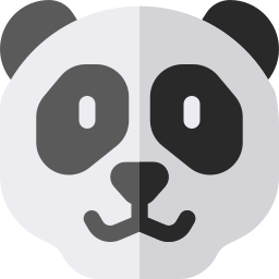 miś panda ikona