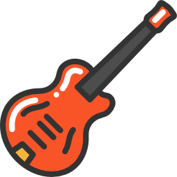 Electric guitar icon